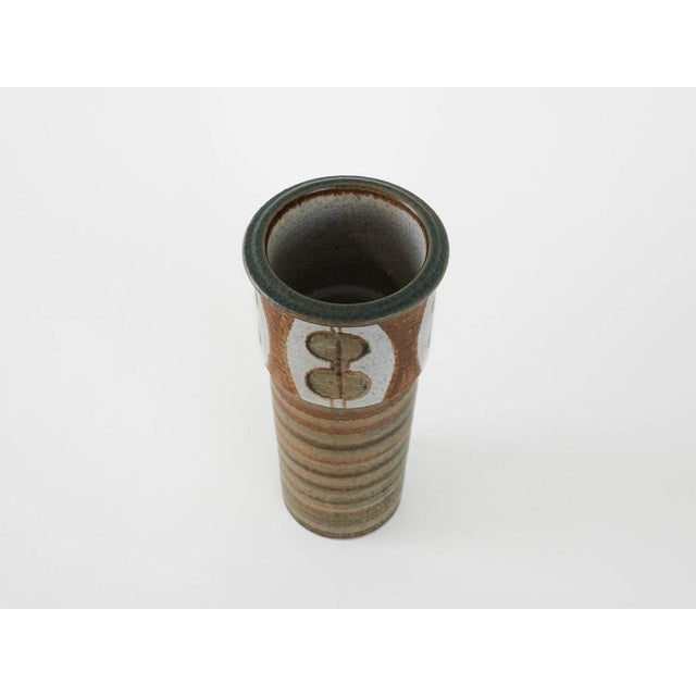 1960s Vintage Danish Ceramic Vase by Svend Åage Jensen for Søholm, 1960s For Sale - Image 5 of 8