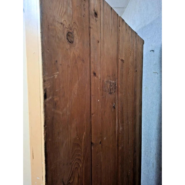 Traditional Folk Cabinet in Wood For Sale - Image 4 of 11