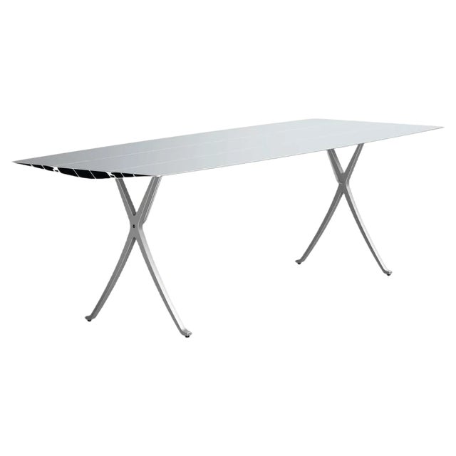 Outdoor Garden Table with Aluminum Legs from BD Barcelona For Sale