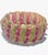 Bochic "Capri" Natural Ruby & Natural Peridot Bangle Set In 18K Gold & Silver For Sale - Image 17 of 18