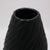 Ferro Italian Murano Art Glass Black Vase Italy 1990 For Sale - Image 4 of 6