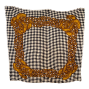 Chanel Classique Foulard En Cachemire Soie