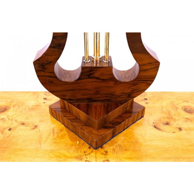 Art Deco Table Lamp, Poland, 1950 For Sale - Image 3 of 8