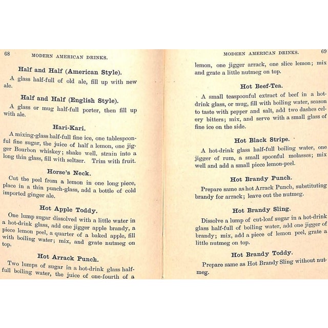"Modern American Drinks: How to Mix and Serve All Kinds of Cups and Drinks" 1900 Kappeler, George J. For Sale - Image 4 of 11