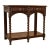 19th Century English Oak Carved Console For Sale