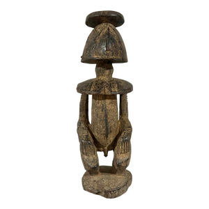 Vintage African Wood (Dogon Tribal) Figure, (15.25” Tall)
