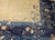 Antique Chinese Peking Rug, Wool Pile, Tan Field, Navy Border, 9' x 12' For Sale - Image 15 of 17