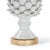 Not Yet Made - Made To Order Regina Andrew Leafy Artichoke Ceramic Table Lamp (Off White) For Sale - Image 5 of 5