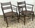 Baker Furniture Company Pair of Regency Style Faux-Bamboo Faux-Painted Caned Seat Arm Chairs by Baker Furniture. For Sale - Image 4 of 12