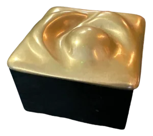 Bronze and Chinese Lacquer Box by Monique Gerber, 1970s