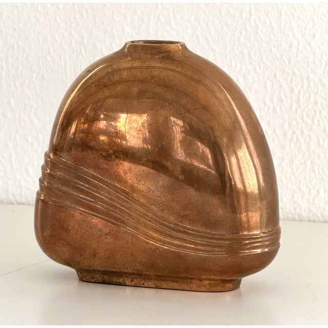 Bronze Vase by Esa Fedrigolli, Italy, 1970s For Sale - Image 11 of 17
