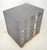 Gray Mid 20th Century Reclaimed Thirty Drawers Steel Flat File Map Cabinet For Sale - Image 8 of 11