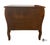 Brown Vintage White Furniture French Provincial Style Mahogany Nightstand For Sale - Image 8 of 10