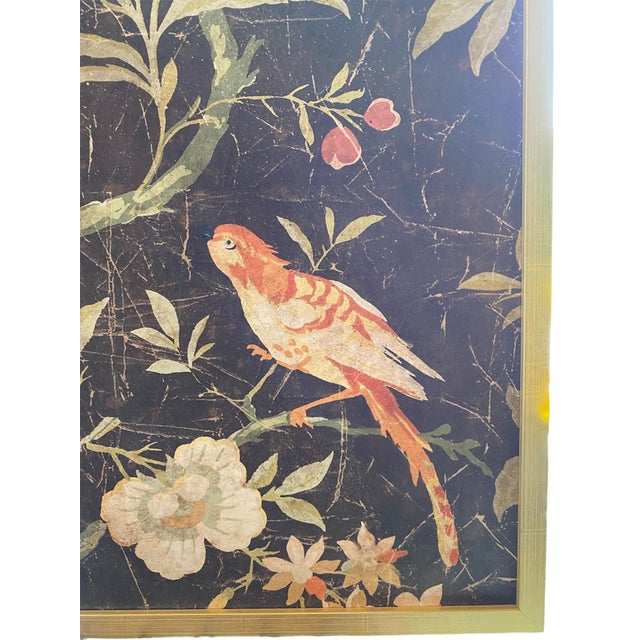 Framed Wallpaper Panels - a Pair | Chairish