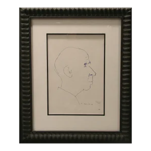 Marino Marini Untitled Vintage Plate Signed Original Color Lithograph