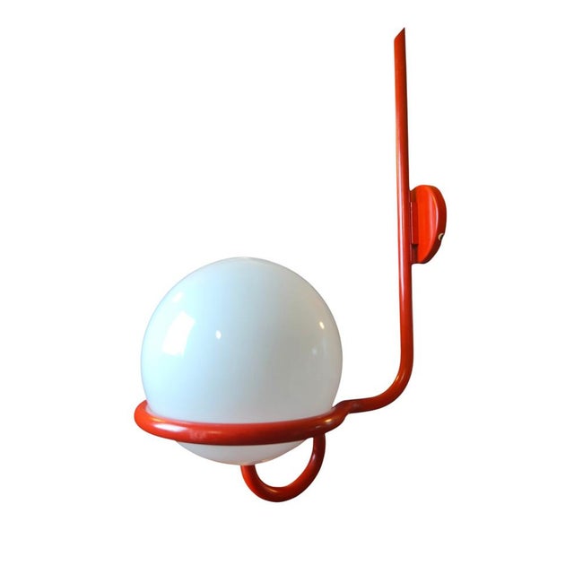 Mid-Century Modern Model 145 Wall Sconces by Sergio Asti for Arteluce Sarfatti, 1960s, Set of 2 For Sale - Image 3 of 11