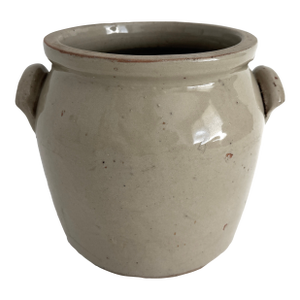 French Stoneware Confit Pot #4