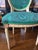 1960s Vintage Louis XVI Malachite Side Chair For Sale - Image 5 of 10