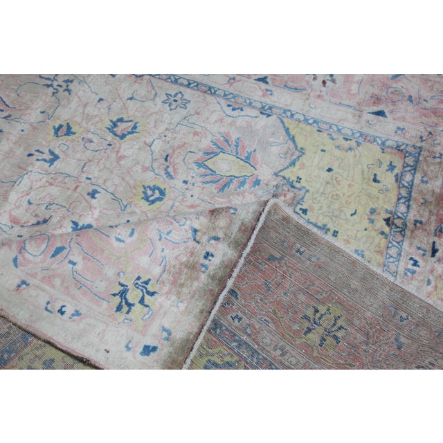 1930s Muted Tone Tribal Rug -6' 9'' X 11' 11'' For Sale - Image 13 of 14