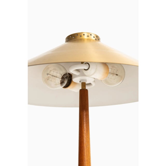 Swedish Table Lamp from Boréns, 1950s For Sale - Image 4 of 9