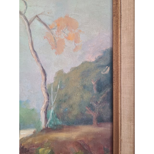 Cornelia Reimer 1950's Plein Air Oil Painting Arroyo Seco California Landscape For Sale In Los Angeles - Image 6 of 13