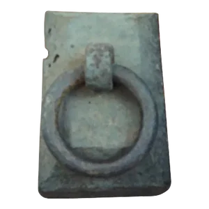 Large Antique 19th Century American Cast Iron Carriage Wagon Sleigh Buggy Weight Horse Tether Hitching Post Doorstop