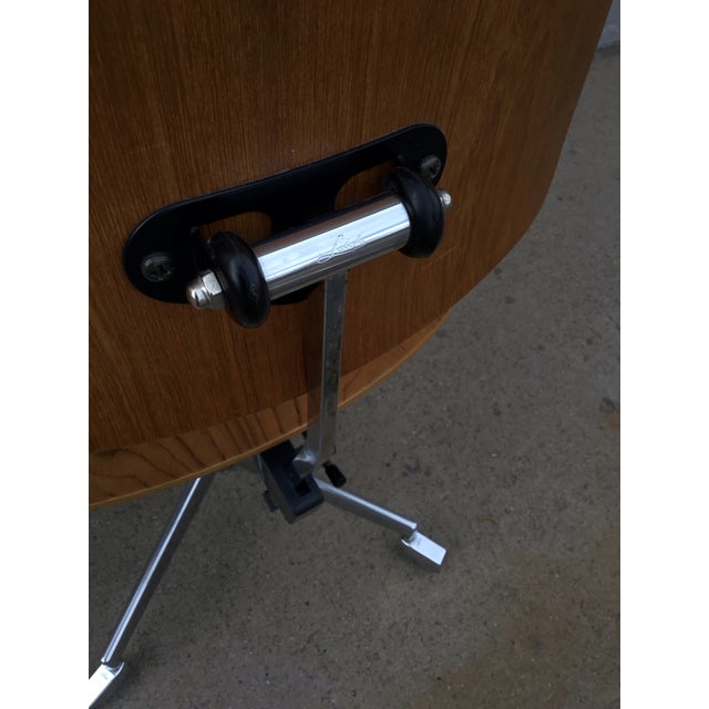 Labofa Office Chair by J. Rasmussen, Molded Plywood & Chrome, 1955 For Sale - Image 11 of 12