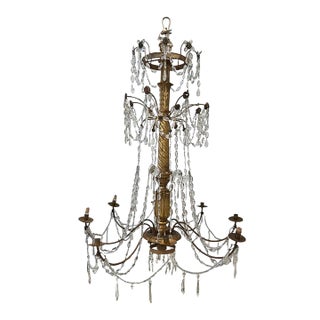 18th Century Genoa Genovese Chandelier For Sale