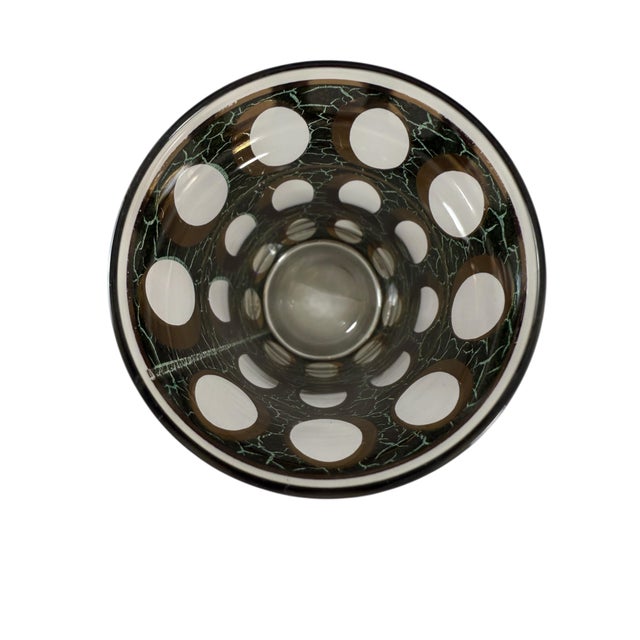 Metal Mid 20th Century Set of 6 Culver “Pisa” Highball Glasses – Mid-Century Gold Cocktail Barware For Sale - Image 7 of 7