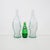 Pair of Glass Bottles in Fish Shape For Sale - Image 4 of 4