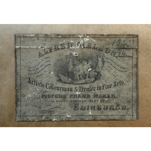 Pair of Antique 18th C Prodigal Son Engraving Prints - Framed For Sale - Image 4 of 4