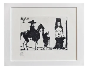 Pablo Picasso, Original Composition from La Celestine, 1971, Etching