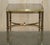 Mid-Century Glass & Brass Side or End Tables from Maison Jansen Paris, 1950s, Set of 2 For Sale - Image 3 of 18