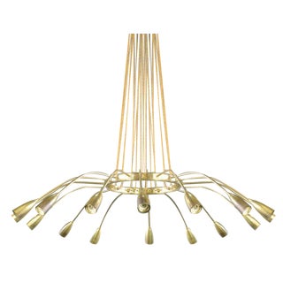 Large Ballroom Chandelier, 1930s For Sale