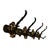 Metal Iron Coat Hooks, 1960s For Sale - Image 7 of 7