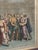 Blue 18th-Century Hand-Colored French Engraving, “Cérémonie Du Mariage Des Incas” For Sale - Image 8 of 8