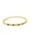 Vintage Ruby and Diamond Flexible 14k Yellow Gold Bracelet For Sale - Image 4 of 12
