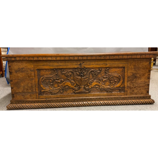 17th Century Renaissance-Styled Country French Coffer/Trunk For Sale - Image 10 of 10