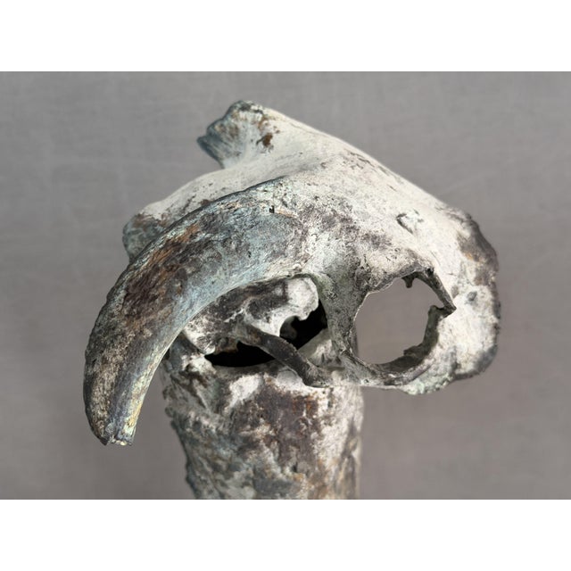 1980s Jaume Plensa, Penagos Prize Sculpture, 1989, Bronze For Sale - Image 5 of 13