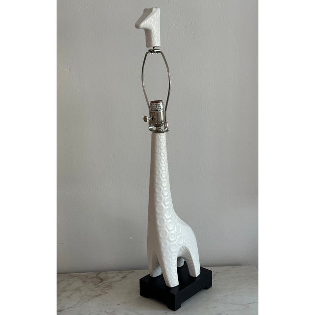 Ceramic Jonathan Adler Ceramic Giraffe Lamp For Sale - Image 7 of 11