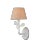 The playful profile of the Charny Wall Sconce makes this a charming addition to a room. The contemporary white wall sconce...