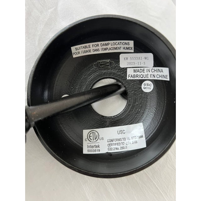 Visual Comfort Kelly Wearstler Utopia Medium Pendant Aged Iron For Sale - Image 10 of 15