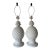 Vintage Coastal Plaster Pineapple Table Lamps – A Pair For Sale