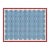 Handmade Cotton Vegetable Dyed Rug, Sky Blue and Pink Geometric Dhurrie-10'x14' For Sale