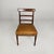 Vintage Italian Chairs in Wood and Brown Leather, 1930s, Set of 4 For Sale - Image 9 of 18