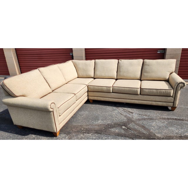 2 Piece Marshfield Furniture Sectional For Sale - Image 11 of 12
