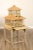 Victorian Victorian Style Two-Piece Wooden Bird House on Stand For Sale - Image 3 of 12