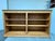 Late 20th Century Double-Wide Golden Oak Wood Bookcase For Sale - Image 5 of 12