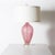 Mid-Century Modern Large Pink Murano Lamp With Bullicante Inclusions, C. 1950 For Sale - Image 3 of 3