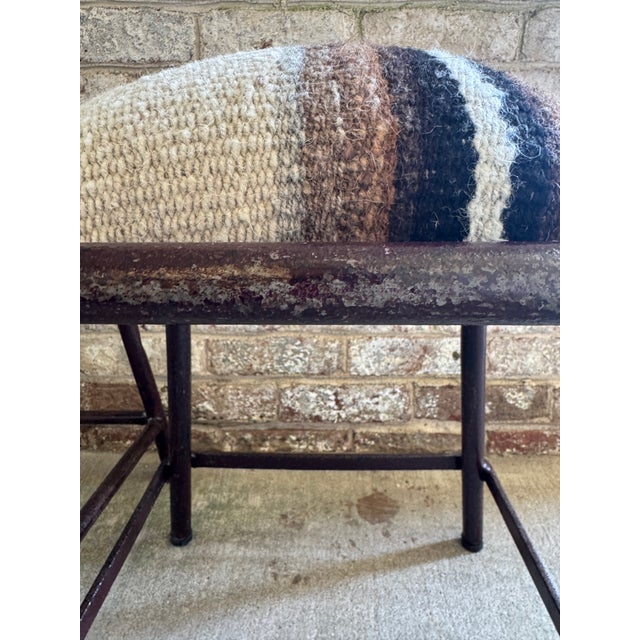 Pair of Vintage Industrial Stools For Sale - Image 9 of 17
